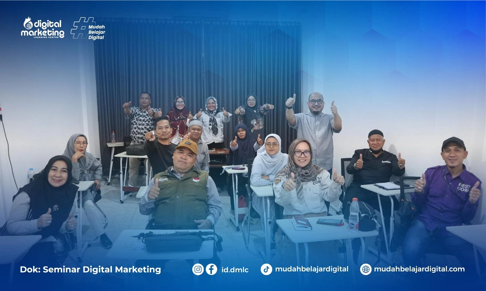 suasana kelas digital marketing medan